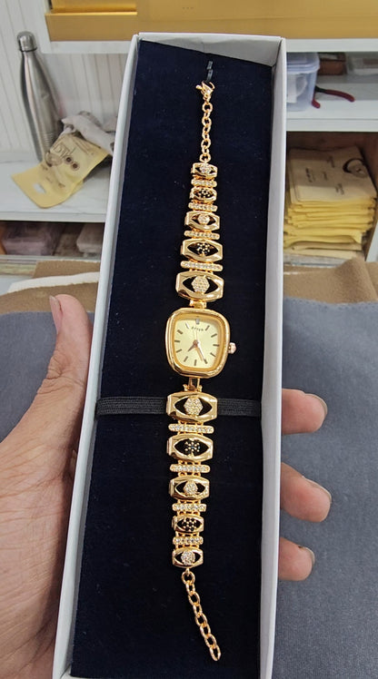 Empress Motif Bracelet Watch