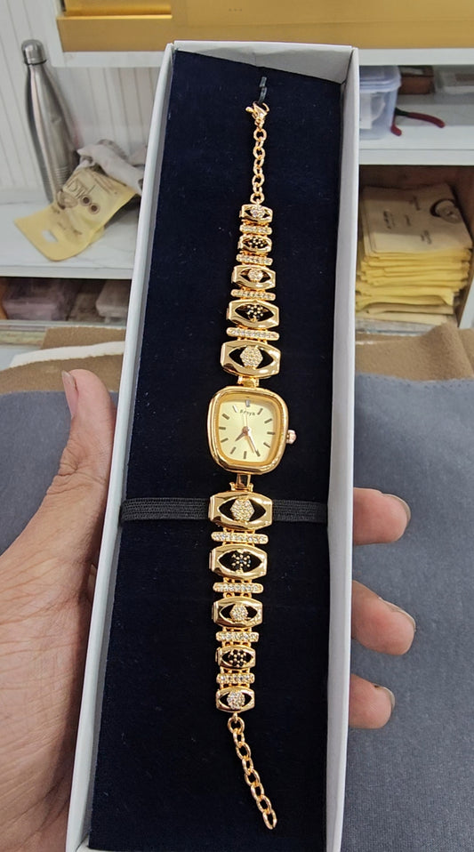 Empress Motif Bracelet Watch