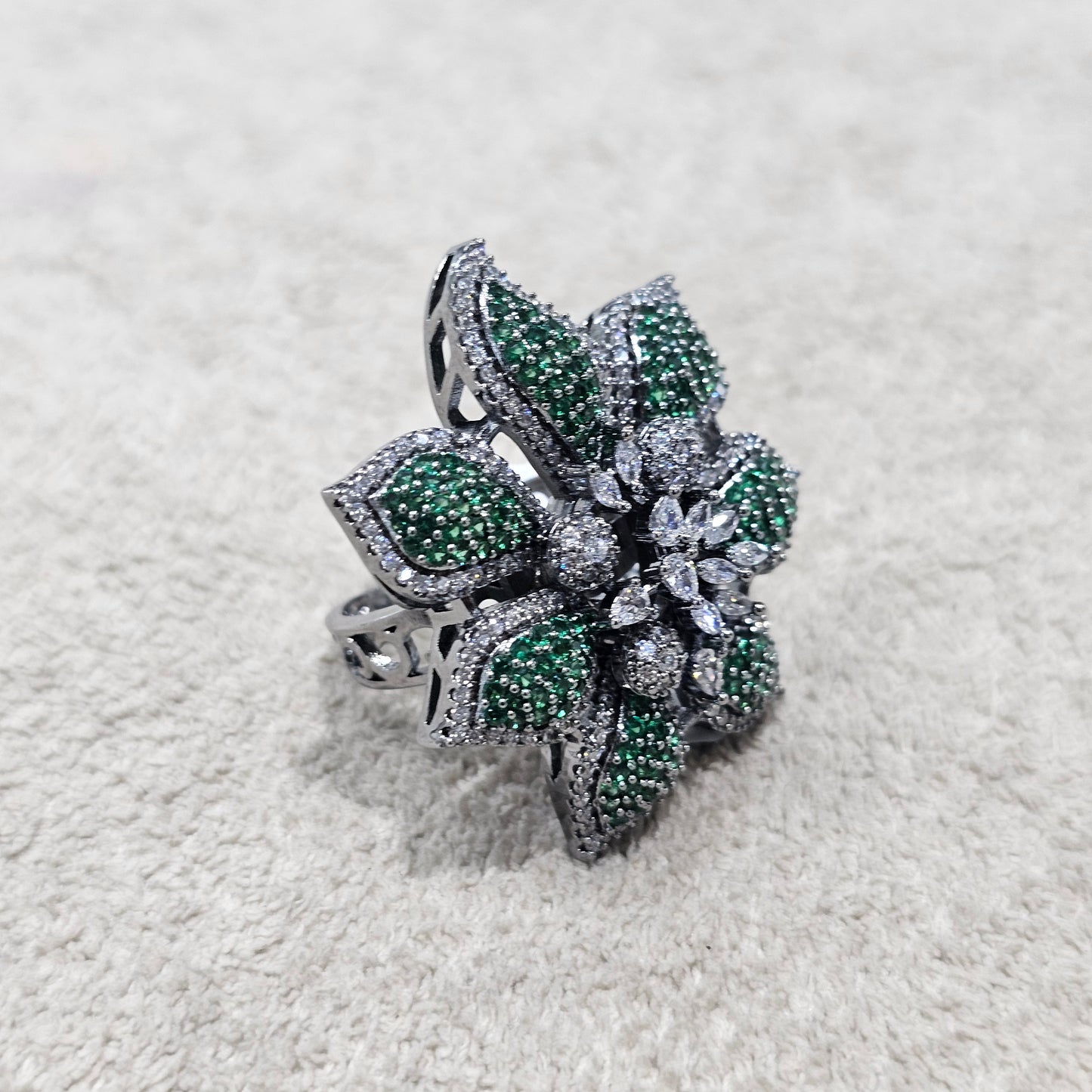 Luxe Blossom Ring