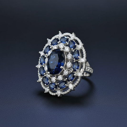 Majestic Orbit Ring